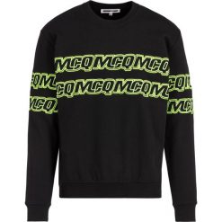 Bluza MCQ Alexander McQueen 348190 RNT29 1000. Czarne bluzy męskie McQ Alexander McQueen, m, bez wzorów, z bawełny, bez kołnierzyka, bez rękawów, bez kaptura. W wyprzedaży za 689,00 zł.