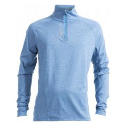 Swix Bluza Sportowa Eternity Mykonos Blue L. Niebieskie bluzy męskie rozpinane marki Swix, l. W wyprzedaży za 309,00 zł.