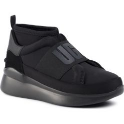 Sneakersy UGG - W Neutra Sneaker 1095097 Bkbk. Czarne półbuty damskie Ugg, ze skóry. Za 509,00 zł.