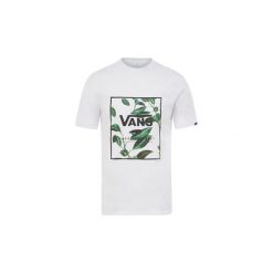 T-shirty z krótkim rękawem Vans CAMISETA MN PRINT BOX 12STJV. Białe t-shirty męskie marki Vans, s, bez wzorów, bez kołnierzyka, krótkie. Za 141,35 zł.