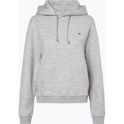 Tommy Jeans - Damska bluza nierozpinana, szary. Szare bluzy sportowe damskie marki Tommy Jeans, m, z jeansu. Za 399,95 zł.
