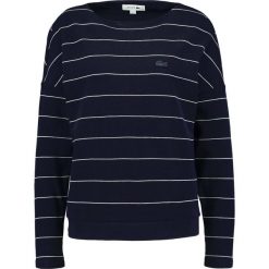 Bluzki asymetryczne: Lacoste Bluzka z długim rękawem navy blue/vanilla plant