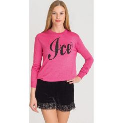 SWETER ICE PLAY. Różowe swetry damskie Ice Play, xs, bez wzorów, bez rękawów, bez kaptura. Za 389,50 zł.