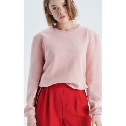 Bluza - Kremowy. Białe bluzy damskie marki Cropp, s, bez wzorów, bez rękawów, bez kaptura. Za 69,99 zł.