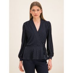 Bluzka Lauren Ralph Lauren 200774777. Niebieskie bluzki damskie Lauren Ralph Lauren, xs, bez wzorów, z elastanu, bez kołnierzyka, bez rękawów. W wyprzedaży za 279,00 zł.