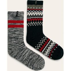 Pepe Jeans - Skarpetki (2 pack). Niebieskie skarpetki damskie Pepe Jeans, bez wzorów, z elastanu. W wyprzedaży za 49,90 zł.