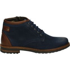 Botki męskie - 3221 BLU-BRON. Czarne bez kategorii Venezia, z nubiku. Za 249,00 zł.