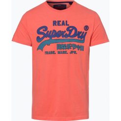 Superdry - T-shirt męski, różowy. Różowe t-shirty męskie marki Superdry, s, z nadrukiem, bez kołnierzyka. Za 149,95 zł.