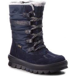 Śniegowce SUPERFIT - GORE-TEX 3-09217-80 M Blau. Niebieskie śniegowce dziewczęce Superfit, bez zapięcia. W wyprzedaży za 259,00 zł.