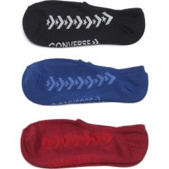 Converse 3-pack Skarpetki Czarny Niebieski Czerwony. Czerwone skarpetki męskie Converse, z elastanu. Za 51,95 zł.