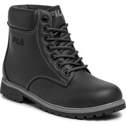 Trapery FILA - Maverick Mid Wmn 1010196.12V Black/Black. Czarne trapery damskie Fila, ze skóry ekologicznej, klasyczne, bez obcasa, bez zapięcia. Za 299,00 zł.