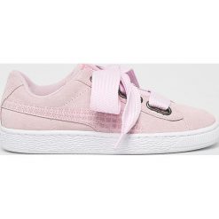 Puma - Buty Suede Heart Street 2 Wn. Szare buty sportowe damskie Puma, z materiału. W wyprzedaży za 359,90 zł.