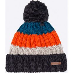Barts - Czapka Wilhelm Beanie navy. Niebieskie czapki zimowe męskie marki Barts, na zimę, z dzianiny. W wyprzedaży za 99,90 zł.