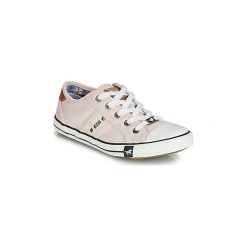 Buty Dziecko Mustang 5803305-555. Różowe trampki dziewczęce Mustang, bez wzorów, bez zapięcia. Za 199,00 zł.