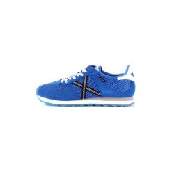 Buty Munich Fashion 8620316. Niebieskie trampki męskie Munich Fashion, bez wzorów, bez zapięcia. Za 475,09 zł.