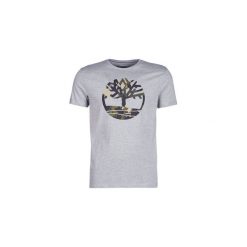 T-shirty z krótkim rękawem Timberland SS CARRY. Szare t-shirty męskie Timberland, s, bez wzorów, bez kołnierzyka, krótkie. Za 149,00 zł.