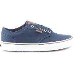 Vans Atwood Tenisówki Niebieski. Niebieskie trampki męskie Vans, bez wzorów, z materiału, bez zapięcia. Za 261,95 zł.