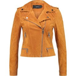 Vero Moda VMROYCE SHORT Kurtka skórzana thai curry. Żółte kurtki damskie Vero Moda, l, z materiału. Za 439,00 zł.