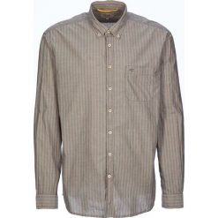 Koszula "Jack" - Regular fit - w kolorze szarym. Szare koszule męskie Camel Active, m, w paski, z bawełny, button down, bez rękawów. W wyprzedaży za 87,95 zł.