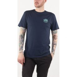 Vans Holder Street II Koszulka Niebieski. Niebieskie podkoszulki męskie Vans, s, z nadrukiem, z bawełny, z krótkim rękawem. Za 145,95 zł.