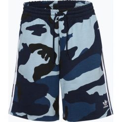Adidas Originals - Spodenki męskie, niebieski. Niebieskie spodenki i szorty męskie adidas Originals, m, moro, z bawełny. Za 229,95 zł.