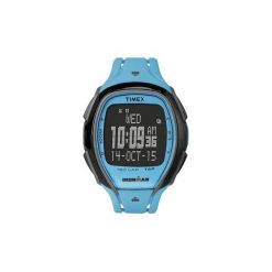 Pulsometr zegarek sportowy Timex Ironman® 150 Lap. Szare, cyfrowe zegarki męskie Timex, szklane. Za 379,99 zł.
