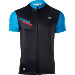 IQ Koszulka Rowerowa męska SORE BLACK/PALACE BLUE/FIERY RED r. L. Czerwone koszulki sportowe męskie marki IQ, m. Za 119,99 zł.