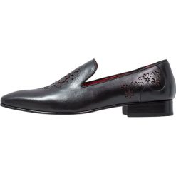 Trampki męskie: Jeffery West JUNG SKULL SLIP ON Półbuty wsuwane black