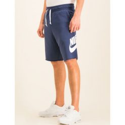Szorty materiałowe NIKE Nsw French Terry Alumni Logo AR2375. Niebieskie spodenki i szorty męskie Nike, m, bez wzorów, z bawełny. W wyprzedaży za 149,00 zł.