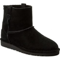 Buty UGG - W Classic Unlined Mini 1017532 Blk. Czarne buty zimowe damskie marki Ugg, z materiału. W wyprzedaży za 359,00 zł.