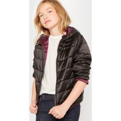 Lekka kurtka puchowa z kapturem 10-16 lat. Szare kurtki chłopięce marki La Redoute Collections, z poliesteru, z kapturem. Za 132,26 zł.
