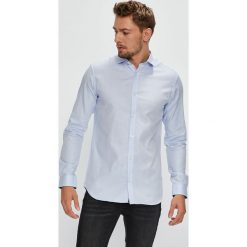 Premium by Jack&Jones - Koszula. Białe koszule męskie Premium by Jack&Jones, s, bez wzorów, z bawełny, casualowe, z włoskim kołnierzykiem, z długim rękawem. W wyprzedaży za 119,90 zł.