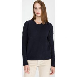 Scotch & Soda Sweter Niebieski. Niebieskie bluzy damskie Scotch & Soda, m, bez wzorów, z elastanu, bez rękawów, bez kaptura. Za 578,95 zł.