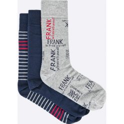 John Frank - Skarpety (3-pack). Szare skarpetki męskie marki John Frank, z bawełny. W wyprzedaży za 27,90 zł.
