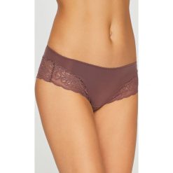 Triumph - Figi Amourette Spotlight. Brązowe figi damskie marki Triumph, z elastanu. Za 99,90 zł.