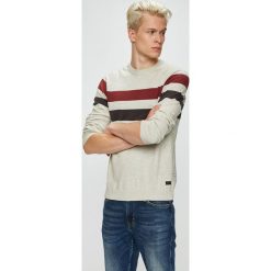 Produkt by Jack & Jones - Sweter. Szare swetry klasyczne męskie PRODUKT by Jack & Jones, m, z bawełny, z okrągłym kołnierzem. Za 119,90 zł.