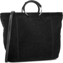 Torebka UNISA - ZNAPE BS MM Black. Czarne torebki klasyczne damskie Unisa, bez wzorów, ze skóry, eleganckie, bez dodatków. W wyprzedaży za 359,00 zł.