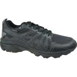 Asics Gel-Venture 7 WP 1012A479-002 buty do biegania damskie czarne 37. Czarne buty sportowe damskie Asics, bez wzorów, z tkaniny, do biegania. W wyprzedaży za 279,99 zł.