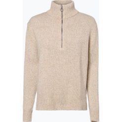 Marie Lund - Sweter damski, beżowy. Brązowe swetry klasyczne damskie marki Marie Lund, m, z wełny. Za 119,95 zł.