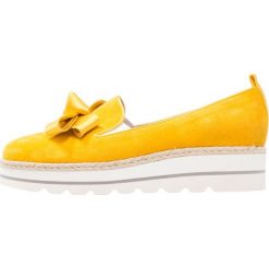 Creepersy damskie: Alberto Zago Półbuty wsuwane arnica/giallo
