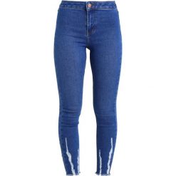Boyfriendy damskie: New Look Petite BRIGHT CRANBERRY DISCO Jeans Skinny Fit blue