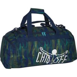 Torby podróżne: Torba sportowa „Matchbag L” w kolorze granatowo-zielonym – 67 x 29 x 32 cm