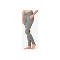 Spodnie dresowe Gym & Pilates 510 damskie. Szare spodnie damskie NYAMBA, xl, bez wzorów, z elastanu, na jogę i pilates. Za 69,99 zł.
