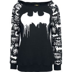 Bluzy damskie: Batman Graffiti Bluza damska czarny/biały