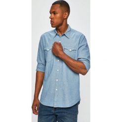 Levi's - Koszula. Niebieskie koszule męskie Levi's®, s, bez wzorów, z bawełny, klasyczne, z klasycznym kołnierzykiem, z długim rękawem. W wyprzedaży za 179,90 zł.