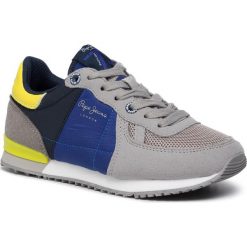 Sneakersy PEPE JEANS - Sydney Basic Aw19 PBS30420 Grey Marl 933. Szare trampki chłopięce Pepe Jeans, bez wzorów, z jeansu, na sznurówki. Za 219,00 zł.