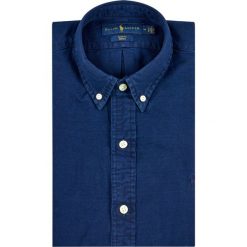 Koszula Polo Ralph Lauren Classics 710804254001. Niebieskie koszule męskie Polo Ralph Lauren, m, bez wzorów, z bawełny, casualowe, polo, bez rękawów. Za 629,00 zł.