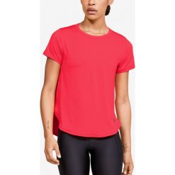Under Armour Armour Sport Koszulka Różowy. Różowe topy damskie Under Armour, l, bez wzorów, z elastanu, bez kołnierzyka, z krótkim rękawem, krótkie, bez kaptura. Za 171,95 zł.