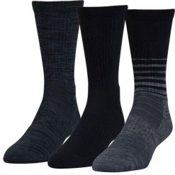 Skarpetki męskie: Under Armour Skarpety męskie Phenom Twisted Crew szare r. L (1312460-100)