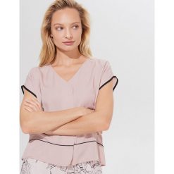 Piżamowy top - Różowy. Różowe piżamy damskie Mohito, s, bez wzorów, bez rękawów. Za 59,99 zł.